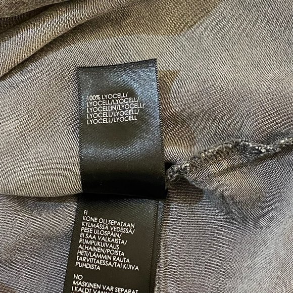 Liverpool Grey Long Sleeve Button Down Shirt Top Medium - Picture 7 of 11